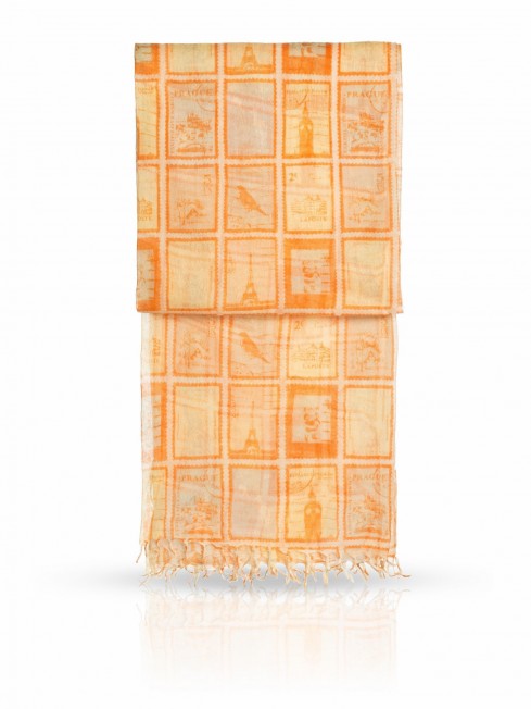 Палантин Женский W-STAMP/WHITE